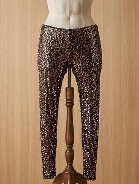 Custo Barcelona Sparkle Sequined Leggings